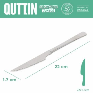 Steakmesser-Set Madrid Quttin Madrid (21 cm) 21 x 2 cm 2 Stücke (2 ...