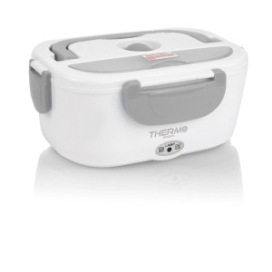 Elektrische Lunchbox Quttin 88459 1,05 L Grau 23 x 17 x 10 cm |  Br...