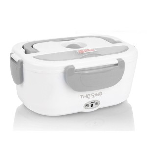Elektrische Lunchbox Quttin 88459 1,05 L Grau 23 x 17 x 10 cm |  Br...