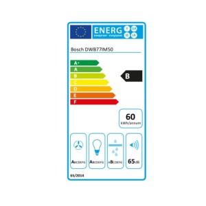 Konventioneller Rauchfang BOSCH 200503608 75 cm 710 m3/h 52 dB 255W...