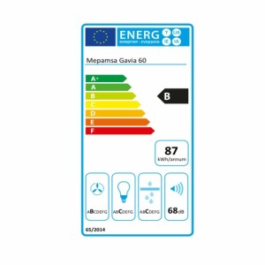 Konventioneller Rauchfang Mepamsa 3200528013 60 cm 740 m3/h 53 dB 2...