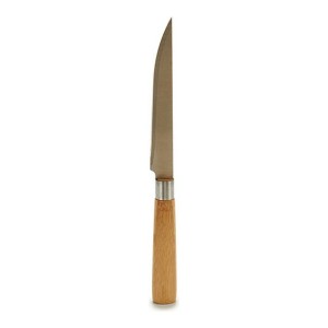 Küchenmesser Kinvara KT116042D Braun Silberfarben Bambus Edelstahl ...