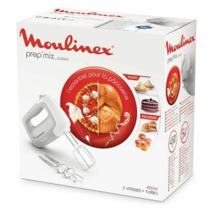 Blender/pastry Mixer Moulinex HM450B Grey 450 W 450W |  Kneaders   ...