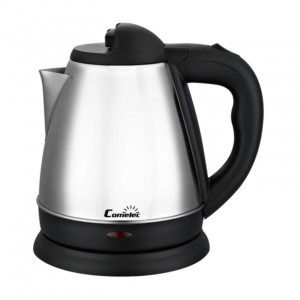 Wasserkocher COMELEC D227990 1,2 L 1600W Weiß Schwarz Schwarz/Silbe...