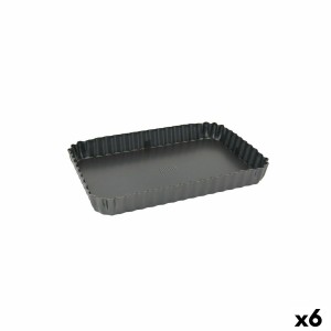 Kuchenspringform Quttin rechteckig 27,3 x 20 x 3 cm (6 Stück) |  De...