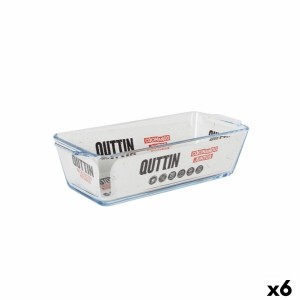 Ofenschüssel Quttin  Glas rechteckig 825 ml 23,1 x 10 x 6,1 cm (6 S...