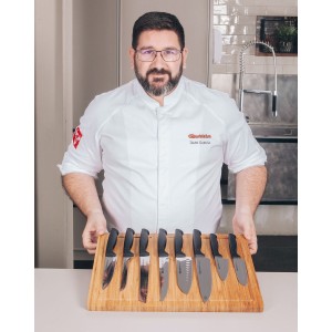 Wellenschliffmesser Quttin Black 11 cm (36 Stück) |  Messer und Sch...