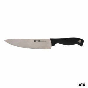 Küchenmesser Quttin Dynamic Schwarz Silberfarben 20 cm (16 Stück) |...