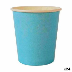 Gläserset Algon Einwegartikel Pappe Blau 20 Stücke 120 ml (24 Stück...