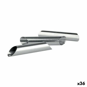 Backformen-Set Wooow Edelstahl Silberfarben Stahl 3 Stücke 2,5 x 12...