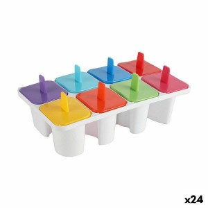 Eiscremeform Privilege Bunt 18,5 x 10,5 x 7 cm (24 Stück) |  Dekora...