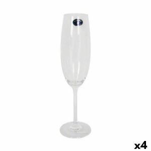 Gläsersatz Bohemia Crystal Clara Champagner 220 ml 6 Stücke (4 Stüc...