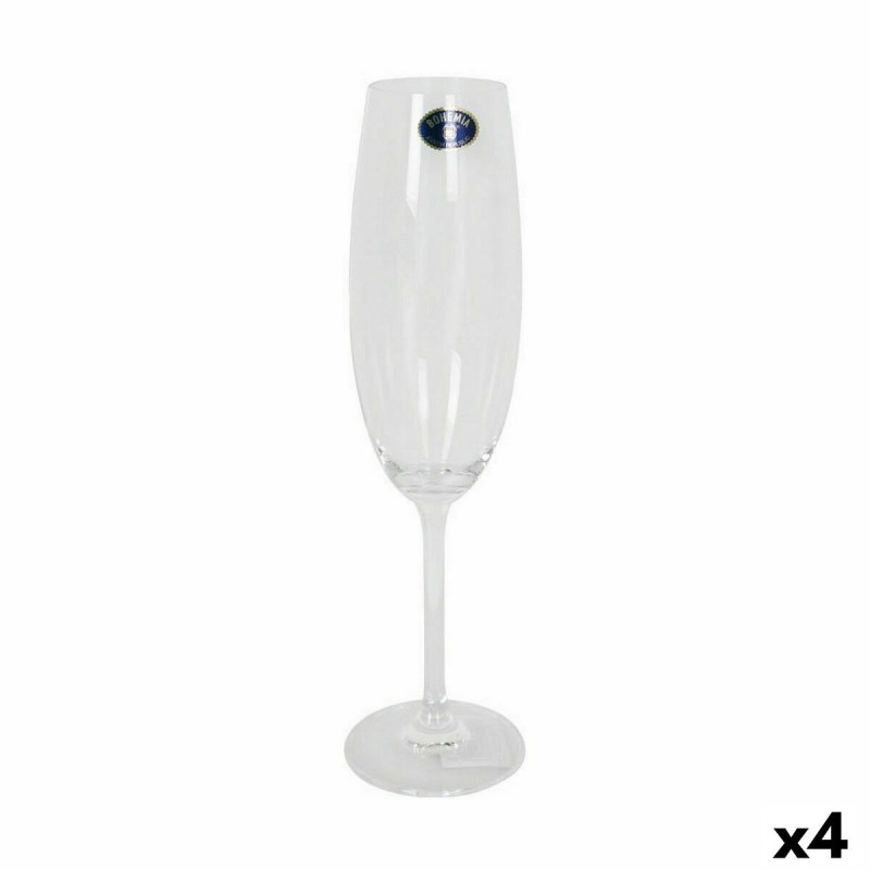 Gläsersatz Bohemia Crystal Clara Champagner 220 ml 6 Stücke (4 Stüc... Gläsersatz Bohemia Crystal Clara Champagner 220 ml 6 Stücke (4 Stüc...