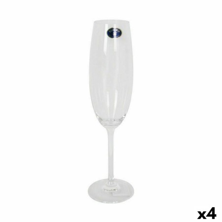Gläsersatz Bohemia Crystal Clara Champagner 220 ml 6 Stücke (4 Stüc...