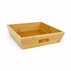 Schüssel Quttin Braun Bambus 20 x 20 x 5 cm (12 Stück) |  Geschirr,...