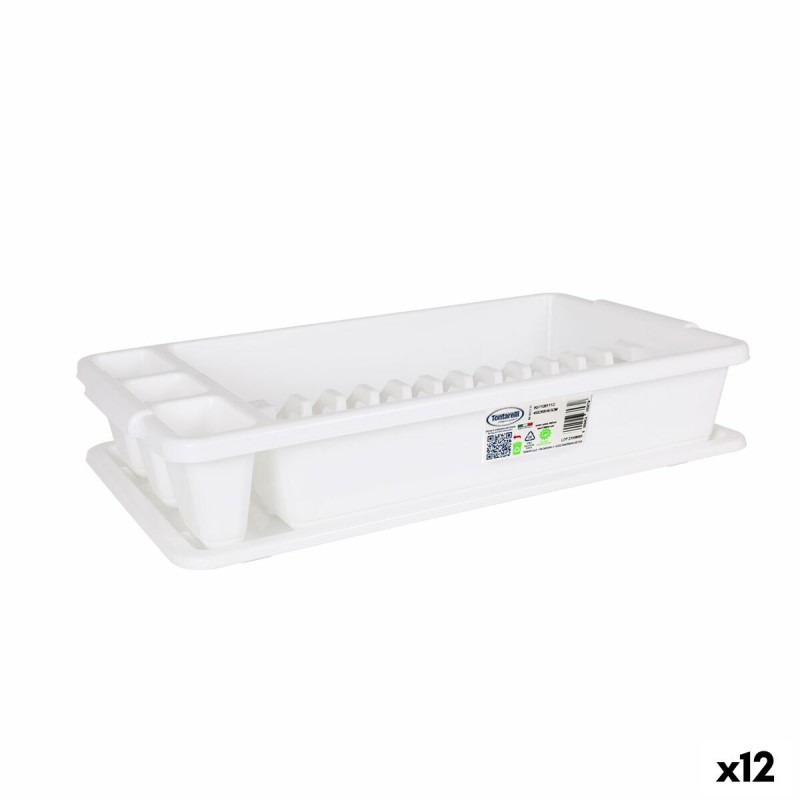 Abtropfsieb für die Spüle Tontarelli Scola Kunststoff Weiß 45 x 26 ... Abtropfsieb für die Spüle Tontarelli Scola Kunststoff Weiß 45 x 26 ...