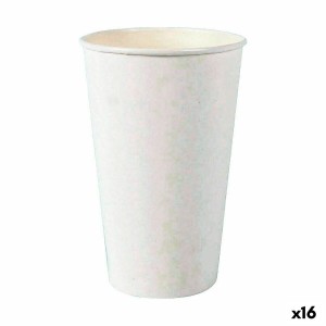 Gläserset Algon Einwegartikel Pappe Weiß 6 Stücke 450 ml (16 Stück)...