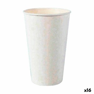 Gläserset Algon Einwegartikel Pappe Weiß 15 Stücke 450 ml (16 Stück...