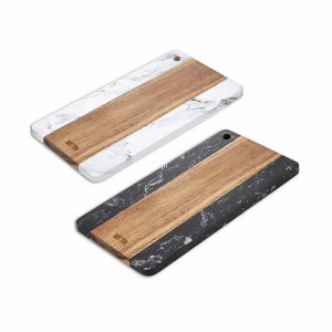 Schneidebrett Quttin Marmor Akazienholz 15 x 30 cm (10 Stück) |  Kü...