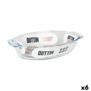 Kochschüssel Quttin 725 ml Glas Oval (6 Stück) |  Geschirr, Tablett...