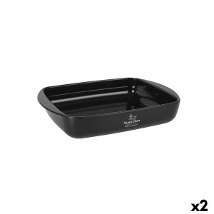Ofenschüssel Santa Clara Silikon Borosilikatglas rechteckig 28 x 19...