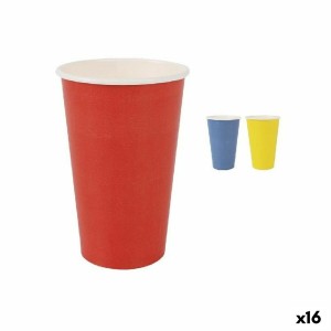 Gläserset Algon Einwegartikel Pappe Bunt 10 Stücke 450 ml (16 Stück...