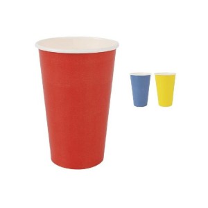 Gläserset Algon Einwegartikel Pappe Bunt 10 Stücke 450 ml (16 Stück...