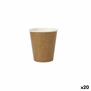 Gläserset Algon Einwegartikel Kraftpapier 50 Stücke 120 ml (20 Stüc...