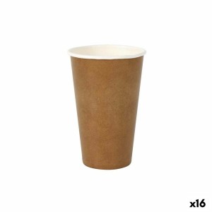 Gläserset Algon Einwegartikel Kraftpapier 6 Stücke 450 ml (16 Stück...