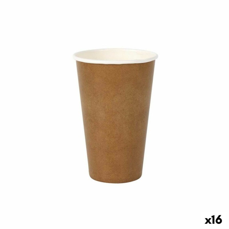 Gläserset Algon Einwegartikel Kraftpapier 6 Stücke 450 ml (16 Stück... Gläserset Algon Einwegartikel Kraftpapier 6 Stücke 450 ml (16 Stück...