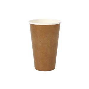 Gläserset Algon Einwegartikel Kraftpapier 6 Stücke 450 ml (16 Stück...