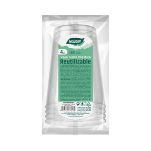 Mehrweg-Gläser-Set Algon Cider Durchsichtig 4 Stücke 480 ml (50 Stü...