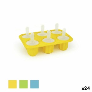 Eiscremeform Quttin Formen Silikon 18 x 5,3 x 12,3 cm (24 Stück) | ...