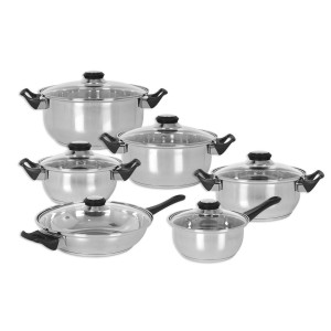 Topfset Quttin Genova 12 Stücke (2 Stück) |  Töpfe   | Chef Up
