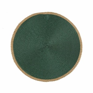 Untersetzer Versa grün Jute Polypropylen Wasserhyazinthe 38 x 38 cm...