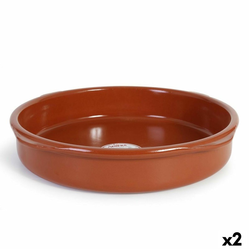Kochtopf Azofra Steingut 43 x 43 x 7,5 cm (2 Stück) | Pfannen und ... Kochtopf Azofra Steingut 43 x 43 x 7,5 cm (2 Stück) | Pfannen und ...