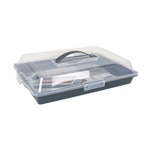 Kuchenplatte Dem Mit Griff 44 x 30 x 10 cm (12 Stück) |  Dekoration...