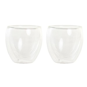 Gläserset DKD Home Decor Durchsichtig Kristall Borosilikatglas 100 ...