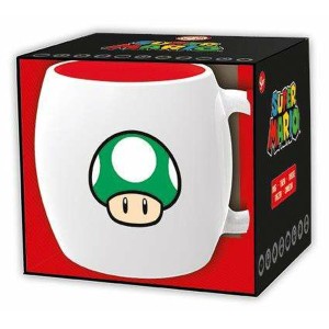 Tasse mit Box Super Mario 1-UP aus Keramik 360 ml |  Tassen und The...