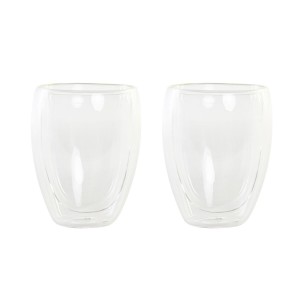 Gläserset DKD Home Decor Durchsichtig Kristall Borosilikatglas 380 ...