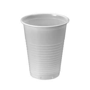 Set of reusable glasses Algon White 220 ml 50 Units |  Glasses, cup...