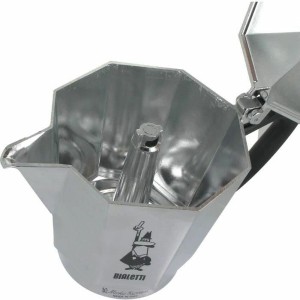 Italienische Kaffeemaschine Bialetti Moka Express Aluminium 3 Koppe...