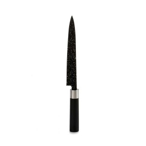 Küchenmesser Kinvara KT11-5604M02 Schwarz Silberfarben Edelstahl Ku...