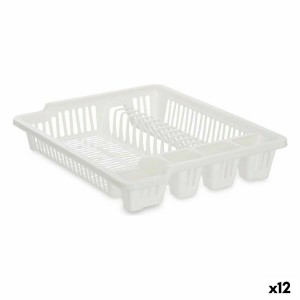 Abtropfsieb für die Spüle Kinvara 2601405-2 Weiß 46 x 8 x 37,5 cm (...