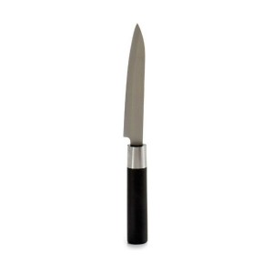Küchenmesser Kinvara KT11-5604S05 Schwarz Silberfarben Edelstahl Ku...