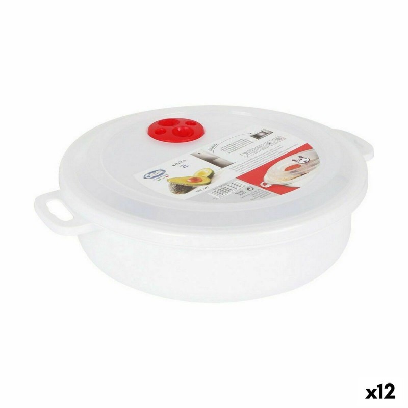 Runde Lunchbox mit Deckel Dem 2 L (12 Stück) | Brotdosen, Lebensmi... Runde Lunchbox mit Deckel Dem 2 L (12 Stück) | Brotdosen, Lebensmi...