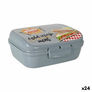 Brotdose für Sandwiches Titiz Kunststoff 1 L 16 x 12 x 6,5 cm (24 S...