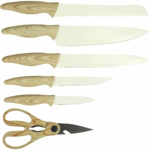 Messerset Menastyl Creme Polypropylen 6 Stücke (6 Stück) |  Messer ...