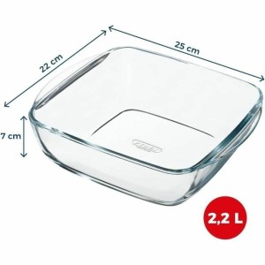 Ofenschüssel Pyrex Durchsichtig Borosilikatglas karriert |  Geschir...