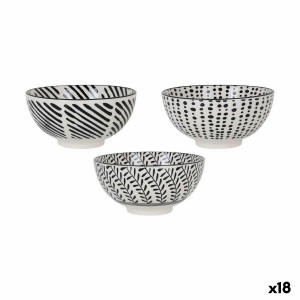 Schüssel für Vorspeisen Alfares Nomi Schwarz ø 15,5 x 7,7 cm 15 x 7...